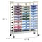Omnimed Horizontal Open Chart Rack 3 Tier In Beige (53H X 41W X 15D) (30 Binder Capacity) 264430-BG - alternate 3