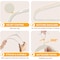 Simple Deluxe Velvet Hangers, Space Saving Heavy Duty Clothes Hangers, Non-Slip Closet Hanger, White, 30PK HKHANGVELVET30WHT - alternate 2
