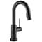 Delta Trinsic Single Handle Pull-Down Bar / Prep Faucet with Touch2O Technology 9959T-BL-DST - alternate 1