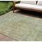 Homeroots 10' X 14' Sage Abstract Washable Indoor Outdoor Area Rug 607889 - alternate 1
