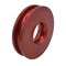 Lockjaw High Performance Recovery Ring fits 3/8in, 7/16in and 1/2in Dia. synthetic winch ropes, Red 29-03750500 - alternate 1