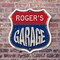 Signmission Roger's Garage, 6 Inch X 6 Inch, Plastic Sign SHI-P-6-383-ROGER - alternate 5