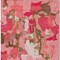 Homeroots 3' X 5' Coral Pink And Brown Abstract Washable Indoor Outdoor Area Rug 599556 - alternate 4