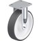Blickle Rigid Plate Caster, PU, 8", 660 lb. BES-POTH 200K-14 - alternate 1