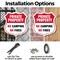 Signmission Private Property Shield Sign No Camping, 6 inch X 6 inch, Plastic Sign, 2PK SHI-P-2PACK-6-441 - alternate 4
