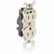 Leviton Straight Blade Receptacle, 5-15R, 15 A, 125V AC, Isolated Ground MT820-IGT - alternate 1