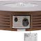 Leisuremod Walbrooke Patio Round Fire Pit and Tank Holder with Slats Design, Brown WBRS-29-24-GL - alternate 3
