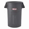 Suncast Commercial Injection Molded Utility Trash Can, 44 gal, Plastic/Resin, Gray TCU44 - alternate 2