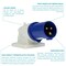 Walther-Werke Pin and Sleeve Inlet, 20A, 230/250, 1 Phase, 2 Pole, NEMA Not Rated 611306 - alternate 5