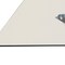 Homeroots 60" Clear and Silver Glass and Metal Cross Leg Base Square Dining Table 555136 - alternate 2
