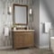 James Martin Vanities Brittany 36" Single Vanity, Saddle Brown, w/ 3 CM Tajnar Eclos Top 650-V36-SBR-3TJR - alternate 3