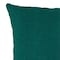 Jordan Mfg Teal Polyester Throw Pillow 4 in. H X 16 in. W X 16 in. L 9952-6828Q - alternate 4