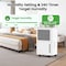 Edendirect 30 pt 2000 sq ft Dehumidifier for Home with Bucket Drain Hose in White ZR-FDD12-5091 - alternate 3