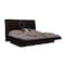 Homeroots Four Piece Wood Brown Solid Wood Bedroom Set With Mirror 343982 - alternate 2