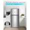Black&Decker 18.1 cu.ft Top Mount Refrigerator / Freezer -Stainless Look BR1810HS - alternate 3