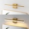 Jonathan Y Mario 22" 1-Light Modern Contemporary 360-Degree Rotatable Iron/Seeded Acrylic Integrated LED Vanity JYL7128B - alternate 4
