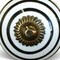 Homeroots 1.5" X 1.5" X 1.5" Hues Of Bronze White And Black Knobs, 8PK 321658 - alternate 2