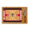Picnic Time Family Of Brands NCAA NC State Wolfpack Basketball Court Icon Glass Top Cutting Board & Knife Set 910-00-505-425-0 - alternate 1