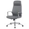 Leisuremod Flux Faux Leather Swivel Office Chair, Knee Tilt, Padded Support FO19GRL - alternate 2