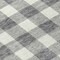 Homeroots 8' Gray And Charcoal Round Plaid Washable Indoor Outdoor Area Rug 595399 - alternate 4
