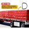 Mytee Products 16 ft x 27 ft Flatbed Truck Tarps 18oz Steel Tarp - Red STT-RED - alternate 4