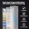 Yeego 23.4-Inch Freestanding Commercial Glass Door Beverage Refrigerator YG-SC-290FC-ZO - alternate 2