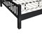 Homeroots Three Piece Black Solid Wood Bedroom Set 523681 - alternate 3