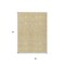 Homeroots 5' X 8' Gold And Ivory Geometric Washable Indoor Outdoor Area Rug 612125 - alternate 6