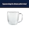Henckels Cafe Roma 2-pc Double-Wall Glassware 12oz. Glass Coffee Mug Set 1021892 - alternate 4