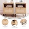 Flash Furniture Square 17 in W, 19 in L, Natural 2-EV-ST4043-ZZ-NAT-GG - alternate 3