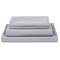 Lavish Home Queen Size Bed Sheets 4-Piece Brushed Microfiber Sheet Set 2 Pillowcases, Flat, and Fitted Sheets 66-MF75S-Q-SIL - alternate 1