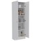 Homeroots 24" White Laminate Accent Cabinet With Four Shelves 477673 - alternate 3