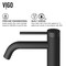 Vigo Lexington Single Handle Single-Hole Bathroom Vessel Faucet in Carbon Fiber and Matte Black VG03028MB - alternate 3