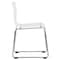 Leisuremod Lima Modern Acrylic Chair, Clear, 2PK LC19CL2 - alternate 3