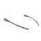 General Electric 03 Series Impact-Resistant Safety Glasses Clear Lens Gray Frame 1 pk GE203C - alternate 3