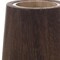 Homeroots Set of Two Brown And Clear Glass Tapered Table Vases With Wood, 2PK 632624 - alternate 5