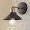 Jonathan Y July 7.88" 1-Light Industrial Farmhouse Metal Vanity Light, Oil Rubbed Bronze/Brass Gold JYL7426C - alternate 3