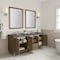 James Martin Vanities Chicago 72in Double Vanity, Walnut Whisper, w/ 3 CM Parisien Bleu Silestone Top 503-V72-WLW-FPBL - alternate 5