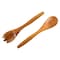 Gibson Home Sherwood 3 Piece Acacia Wood Salad Bowl and Serving Utensil Set in Brown 127385.03R - alternate 5