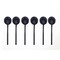 Mepra Due Moka Spoons Set - 6 Pieces - Black Gold 108644108 - alternate 1