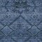 Homeroots 10' X 14' Navy Blue And Denim Blue Floral Washable Indoor Outdoor Area Rug 588899 - alternate 3