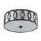 Jonathan Y Aria 2-Light 12.25" Metal LED Flush Mount, Oil Rubbed Bronze JYL3502C - alternate 5
