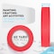 Enday Masking Tape, 1" x 60 Yards, Red, 6PK 8141-6 - alternate 2