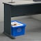 Storex 5.5 Gallon Recycling Bin, Blue 61517U06C - alternate 2