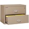 Fireking 2 Drawer, 1 Hr Fire & Impact Rated, 38" Wide Lateral Taupe 2-3822-CTA - alternate 3