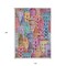 Homeroots 10' X 14' Red Gold And Teal Blue Village Houses Washable Indoor Outdoor Area Rug 577882 - alternate 5