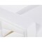 Homeroots 89" White Top Grain Leather Reclining Sofa And Storage 720404 - alternate 5