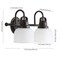 Jonathan Y Virginia 17.25" 2-Light Metal/Glass LED Vanity Light, Oil Rubbed Bronze JYL7408C - alternate 5