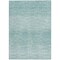 Homeroots 5' X 8' Aqua And Ivory Abstract Washable Indoor Outdoor Area Rug 587393 - alternate 4