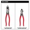 Milwaukee Tool 2PC Dipped Grip Cutting Pliers Set (USA) MT500-2 - alternate 4